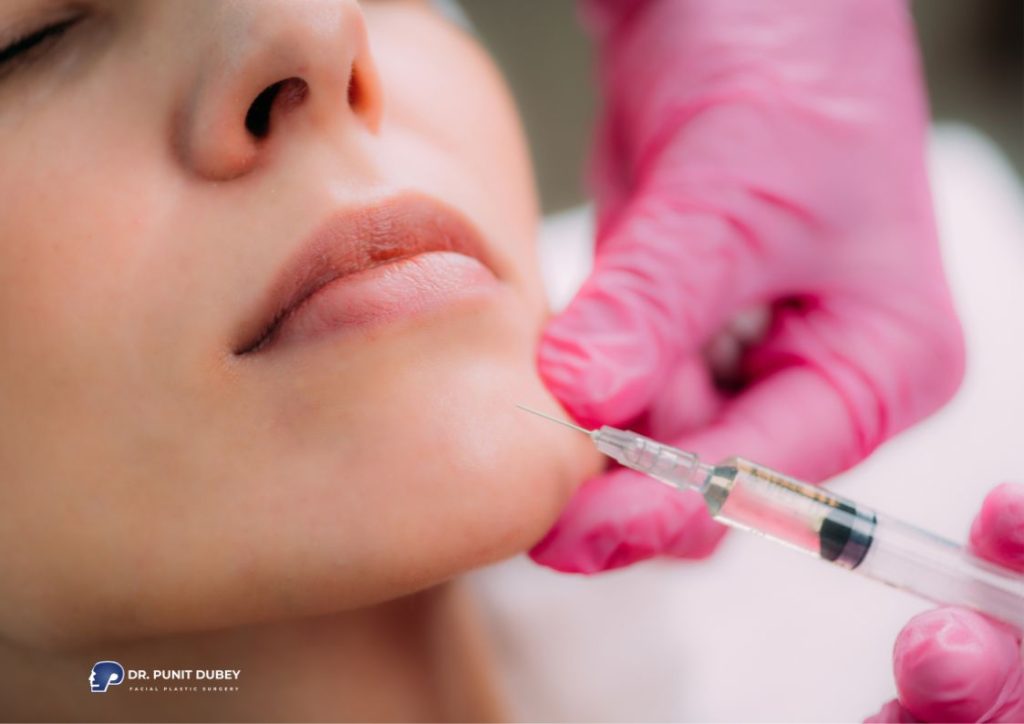 Chin Fillers in Delhi by Dr. Punit Dubey