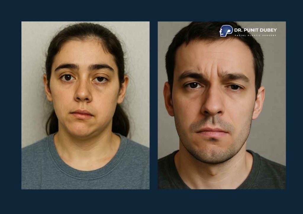 Asymmetrical face – natural facial imbalance causes and treatment options.