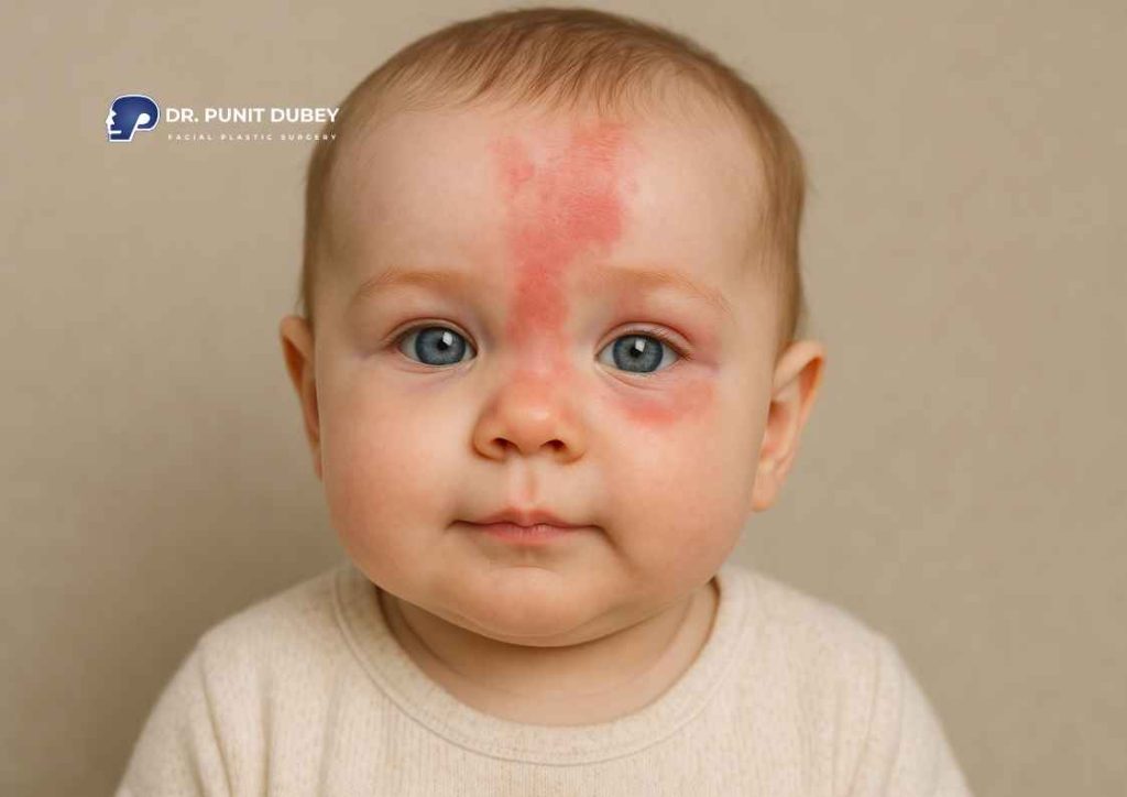 Facial Birth marks in Infants