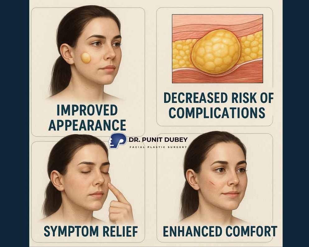 Facial Lipoma Surgery in India – Safe Removal of Benign Fatty Lumps from the Face.