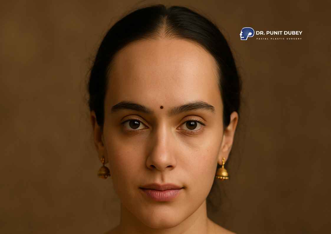 Forehead Reduction Surgery in India – facial feminization and forehead contouring by Dr. Punit Dubey.