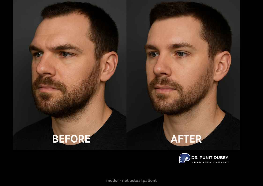 Brow Bone Reduction Surgery Before and After - See the Transformation