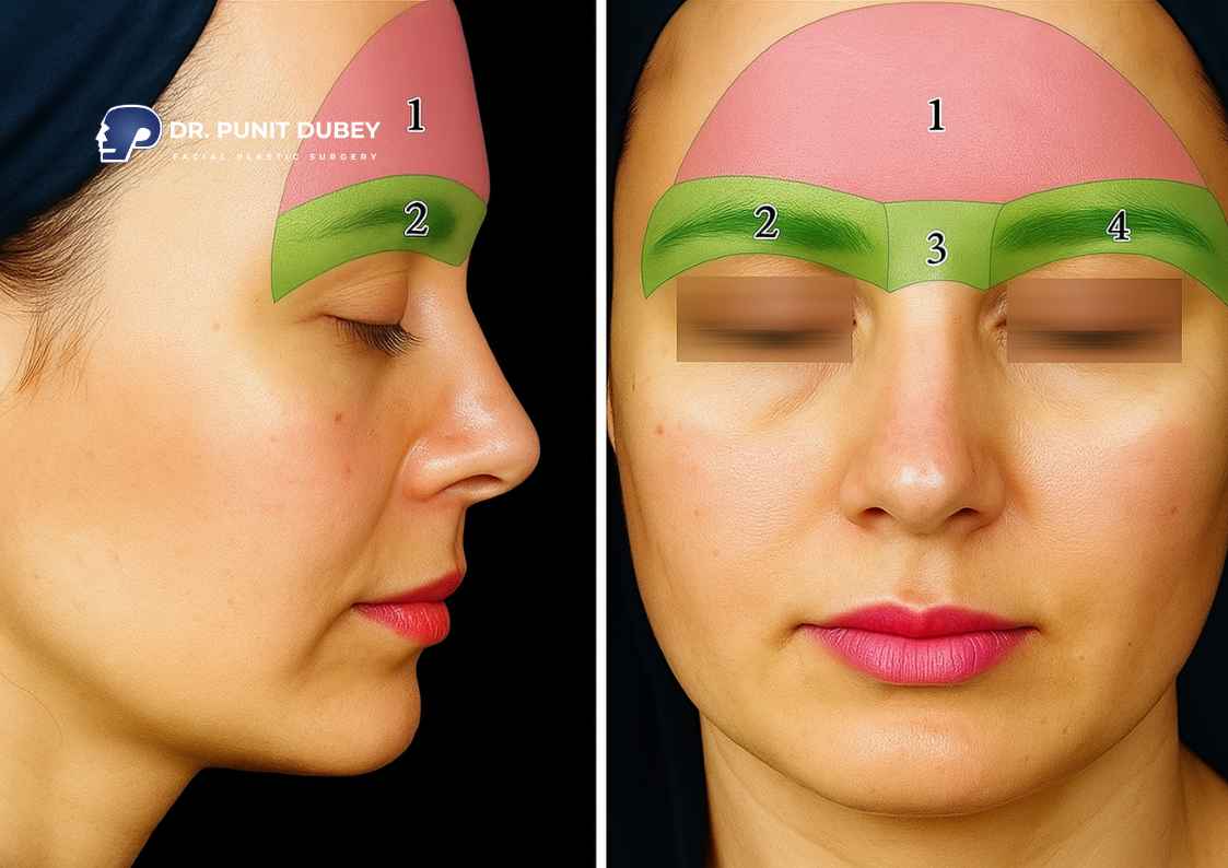 Brow Bone Reduction Surgery Cost in Delhi - Transform Your Forehead