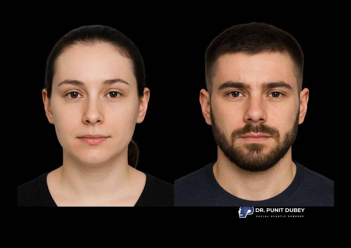 Facial Masculinization Surgery in Delhi by Dr. Punit Dubey - Sculpt Your masculine look